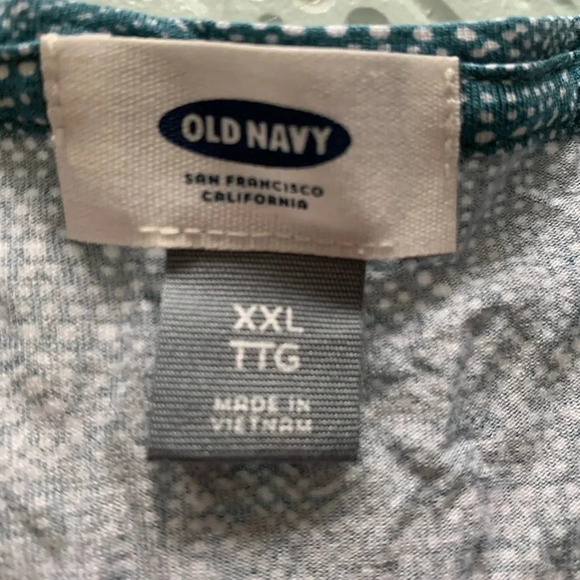 Old Navy Short Sleeve Patterned Top - Picture 4 of 5